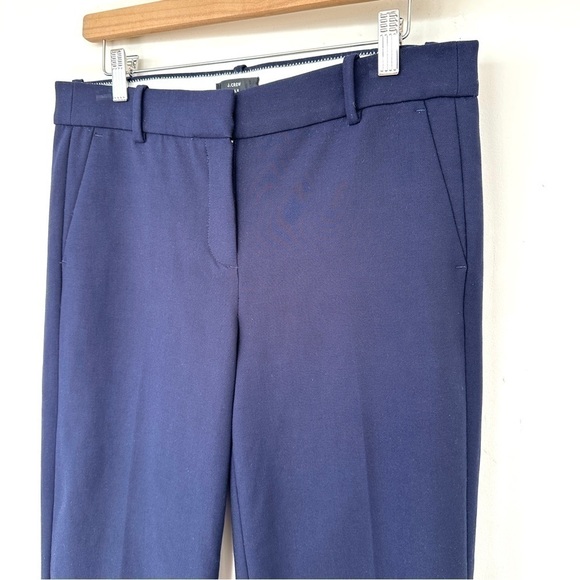 J. Crew 365 cropped trousers, high waisted, straight leg, stretch fabric - Picture 1 of 11
